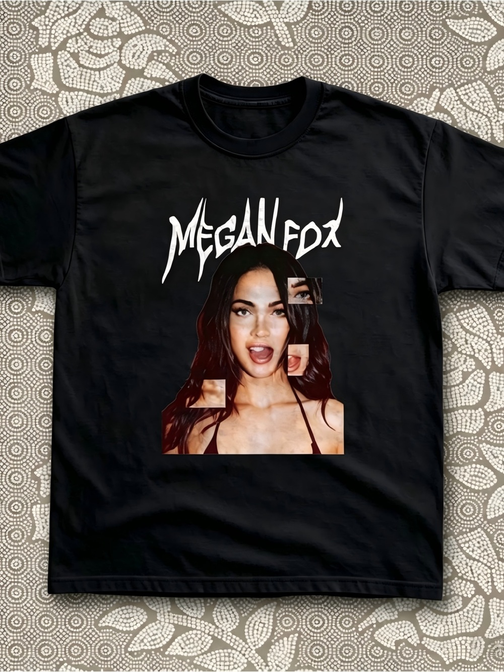 Y2K Celebrity Megan Fox Vintage Printed Casual T-shirt Unisex Size